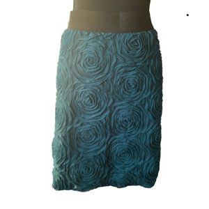 Torrid Turquoise Floral Pencil Skirt